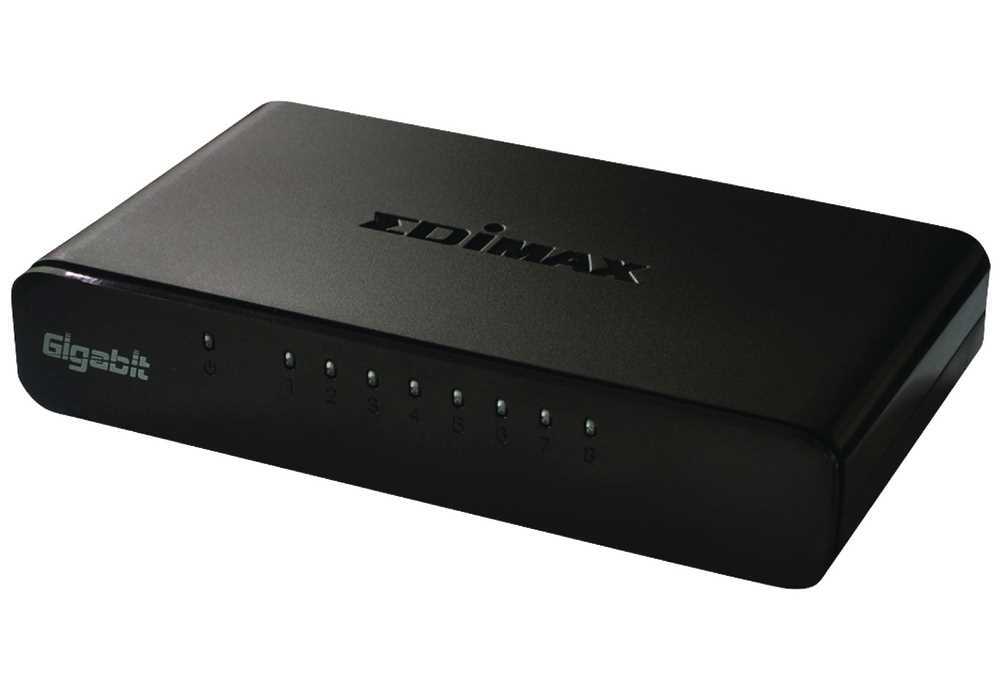 Switch Edimax Es-5800g V3 8 P 10 / 100 / 1000 Mbps