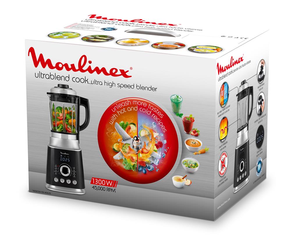 Liquidificadora Moulinex Ultrablend & Cook - Lm962b10