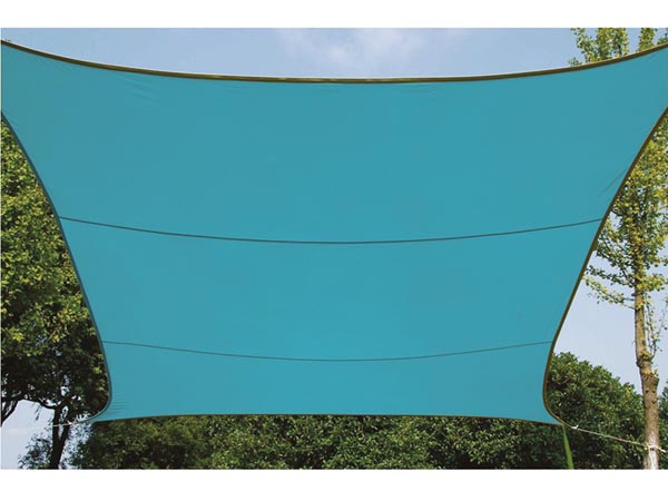 Vela de Sombra - Quadrado - 5x5m - Cor: Azul