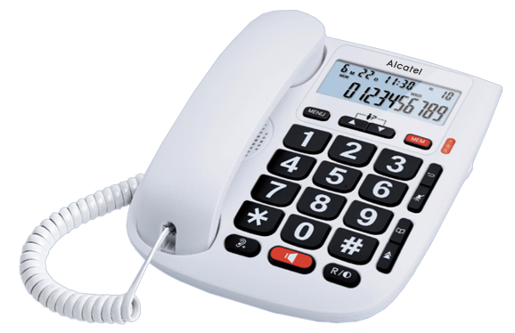 Telefone Alcatel TMAX 20 Teclas Grandes 7 Memórias