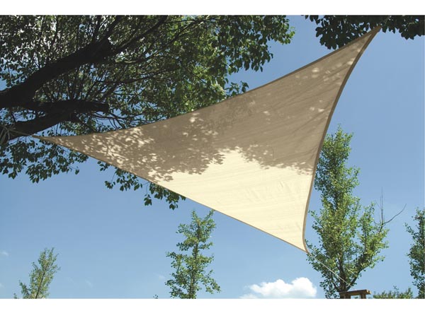Vela de Sombra Permeável à Água - Triângulo - 5 X.
