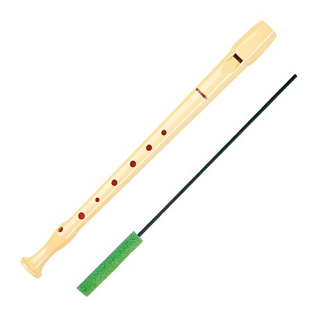 Flauta Escola Sintética com Caso Verde Hohner Hh95