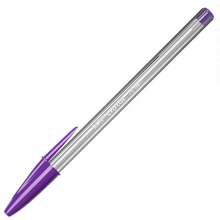 Bic Purple Cristal Fun Pen 929055
