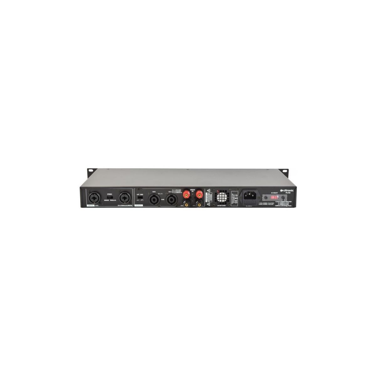 Amplificador Digital 2x540w 1u Serie Pl