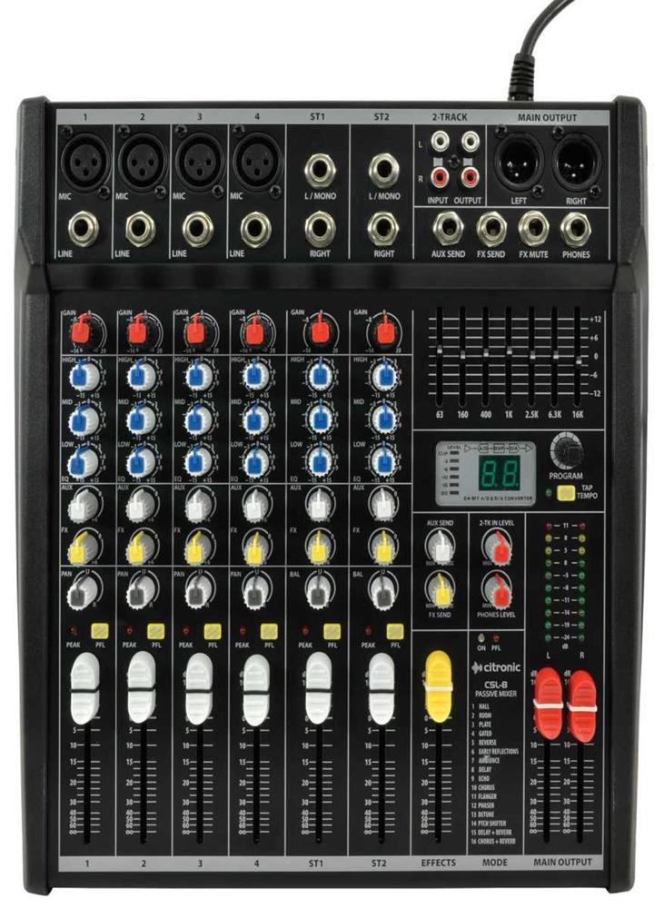 Csl-8 Mixing Console 8 Input