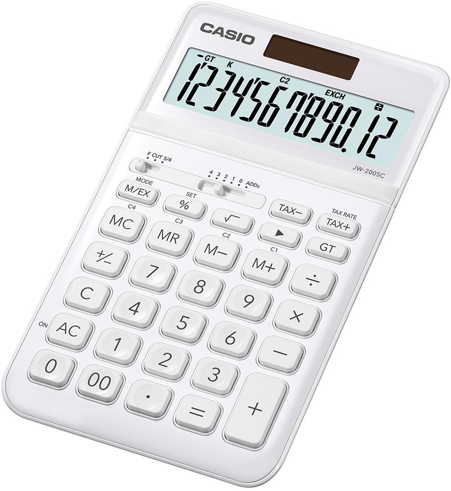 Calculadora Casio Jw-200sc Branco 