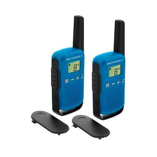 Walkie-Talkie Motorola Tlkr-T42 Azul Packs 2