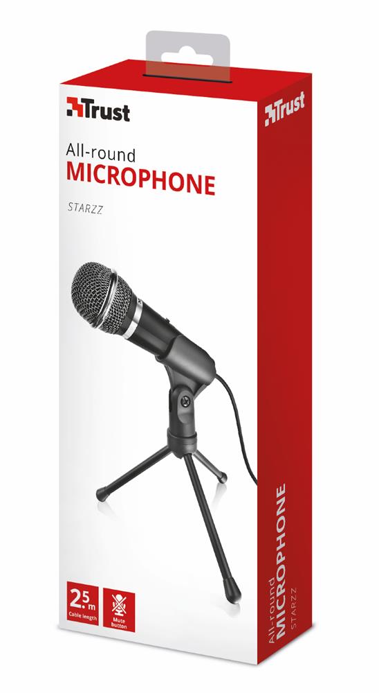 Trust Microfone Starzz All-Round Jack 3.5