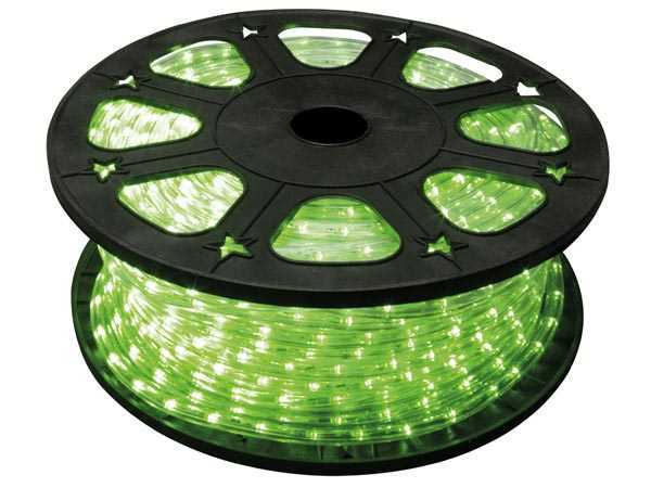 Mangueira Luminosa LED Verde (45 Mts) - Hq Power