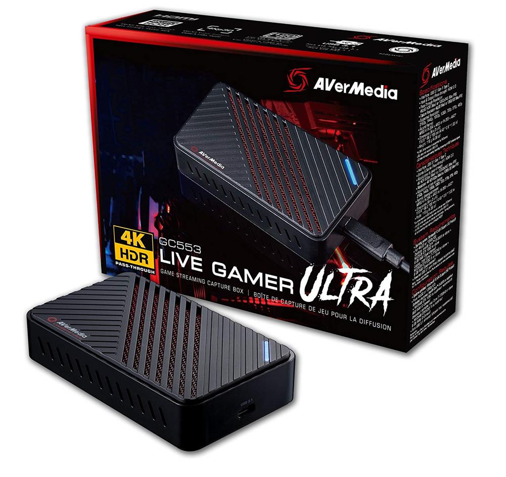 Capturadora Avermedia Live Gamer Ultra 4k