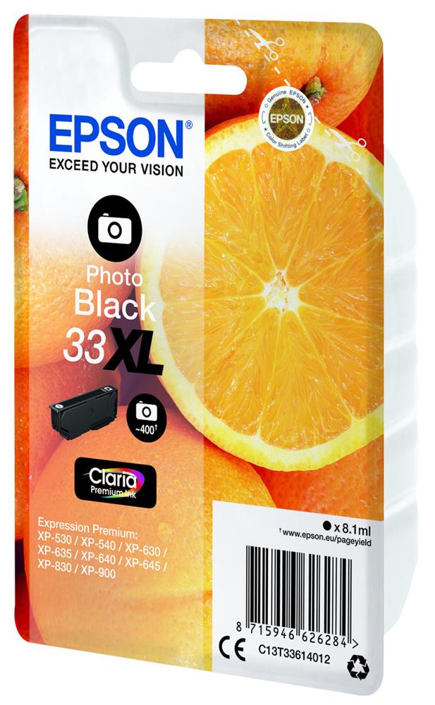 Tinteiro Serie 33XL Preto Photo XP-530/630/635/830