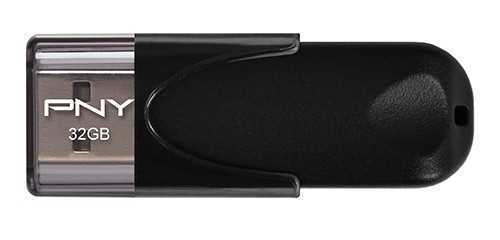 Pen Drive Attaché 32gb Type-A Usb 2.0 Preto - Pny