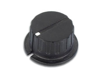 Button (Black With White Point 35.7mm/6mm)