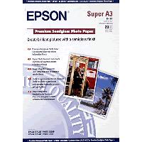 Papel Epson Photo Premium Semi-Glossy A3 (20fls)-.
