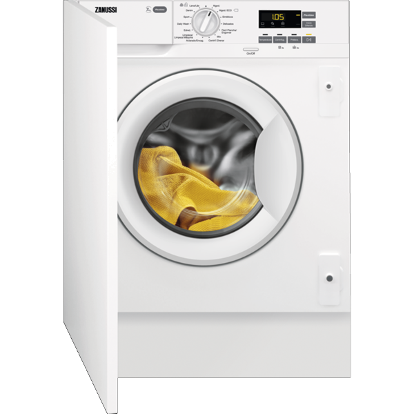Máquina de Lavar Roupa ZANUSSI 7Kg 1200rpm Branco