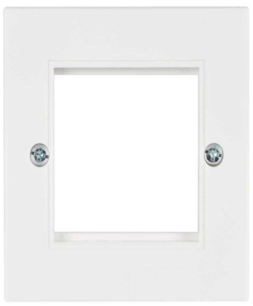 Single Gang Wall Plate Frame For 2 Modules