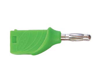 Banana Plug 4mm Stackable - Green