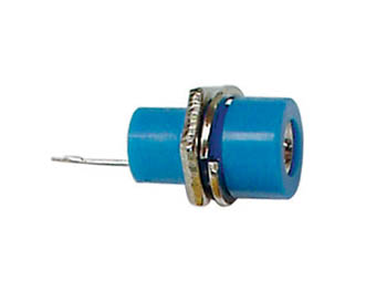 Borne Conector 4mm Solder - Azul