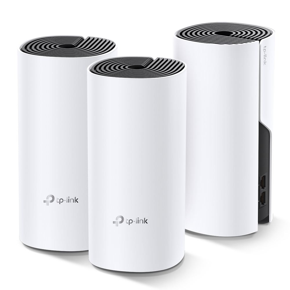 Router Tp-Link Ac1200 Whole-Home Mesh Wi-Fi Dual-Band 867 Mbps - Deco M4(Pack 3)