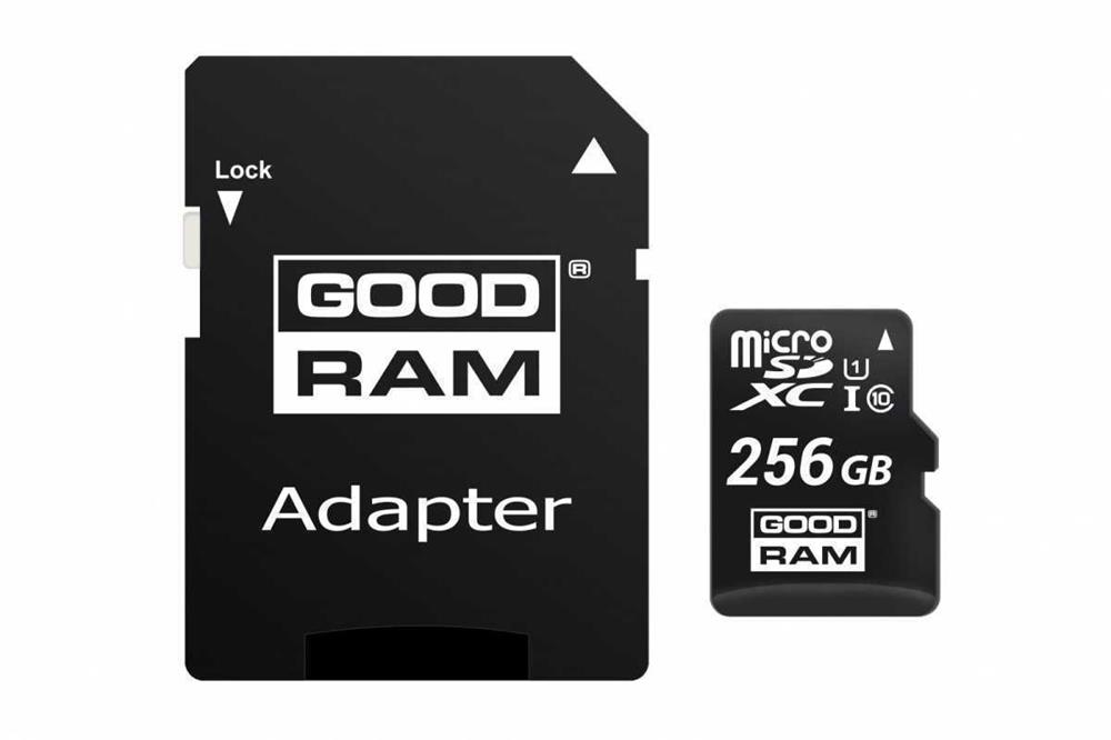 Goodram Microsdxc          256gb Class 10 Uhs-I + Adapter
