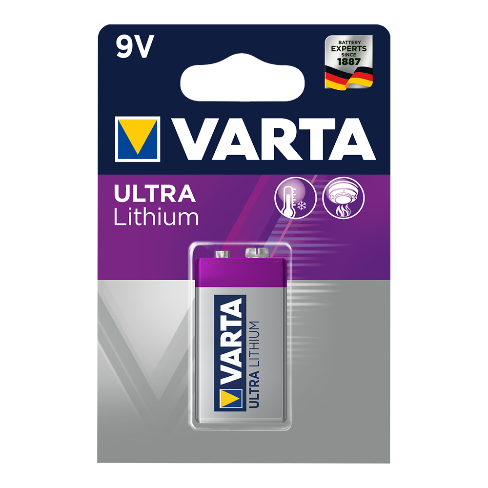 Varta Batterie Lithium 9v                               1st.