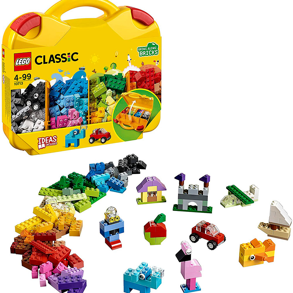 Lego Classic: Mala Criativa  Idades 4-99  213 Peças  Item 10713