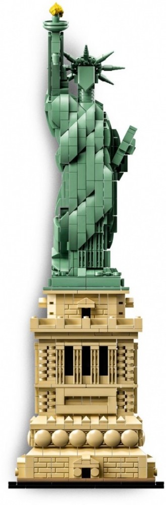 Lego Architecture: Estátua da Liberdade  Idades 16+  1685 Peças  Item 21042