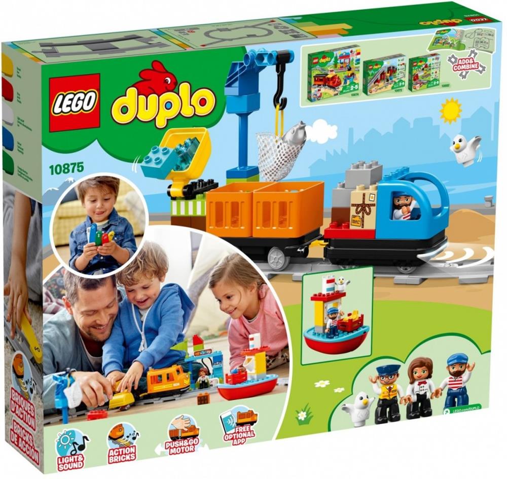 Lego Duplo 10875 Tren de Mercancías