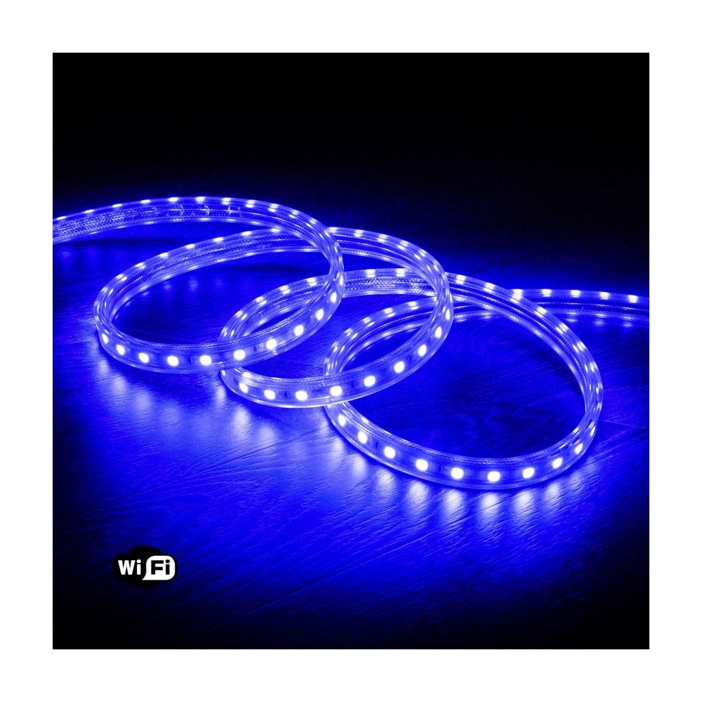 Fita LED - 5050 60smd Azul 14.4w