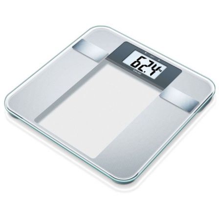 Beurer Bg 13 Square Grey  Transparent Electronic .