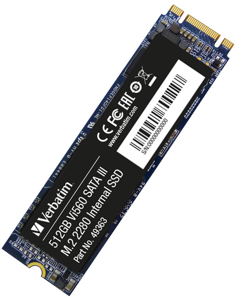 Ssd 512gb Verbatim Vi560 (2280)     M.2 Sataiii Intern Retail