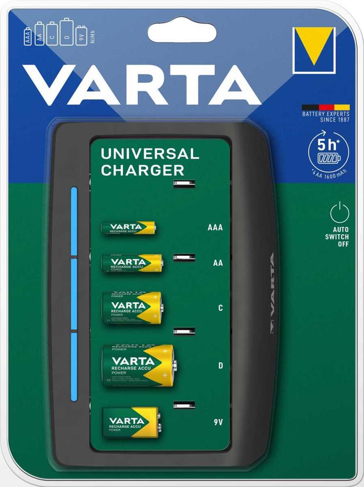 Carregador Varta Universal 5h 100/240v