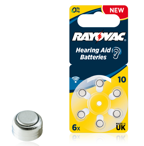 Rayovac Batterie Acoustic Special  10 Pr70              6st.