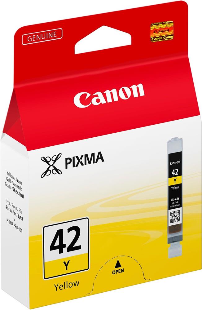 Canon Ink Cart. Cli-42 Y F?r Pixma Pro-100 Yellow (6387b001)