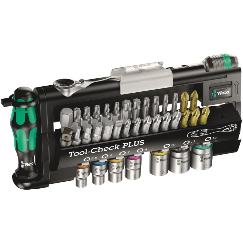 WERA Tool-Check PLUS catraca com variedade de bits