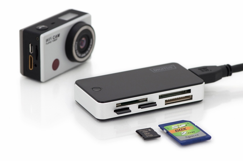 Leitor All-in-one USB 3.0 DIGITUS