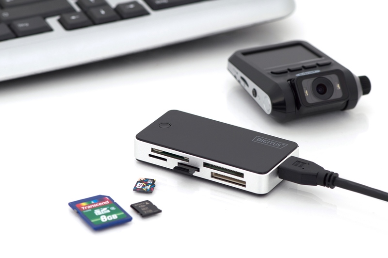 Leitor All-in-one USB 3.0 DIGITUS