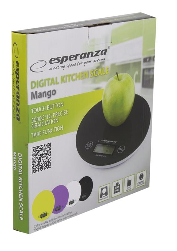 Balança Digital de Cozinha Esperanza Mango Eks003k