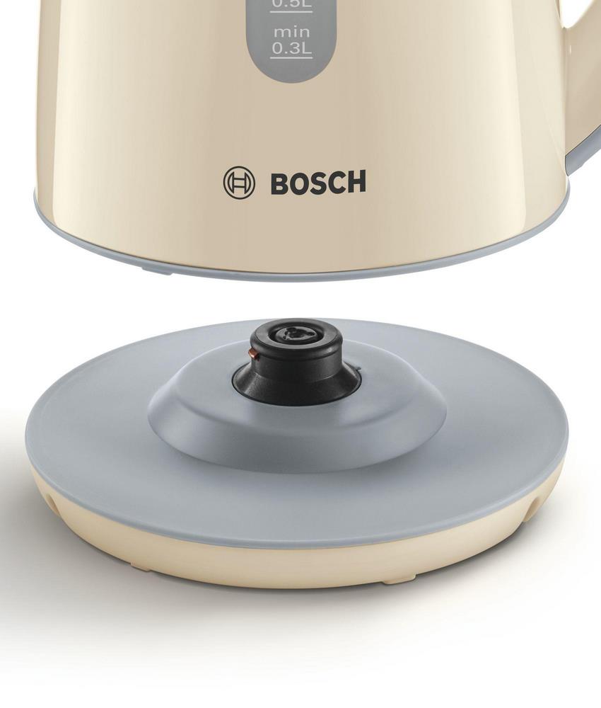 Bosch Twk7507 Electric Kettle 1.7 L 2200 W Cream