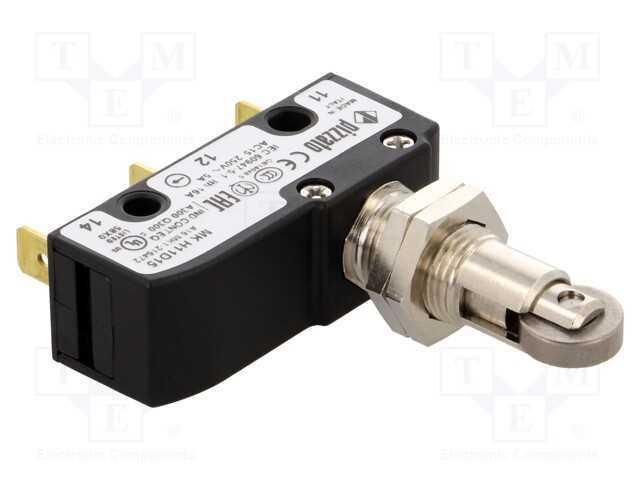 Microswitch Snap Action C/ Rolo 16a-250vac 16a-300