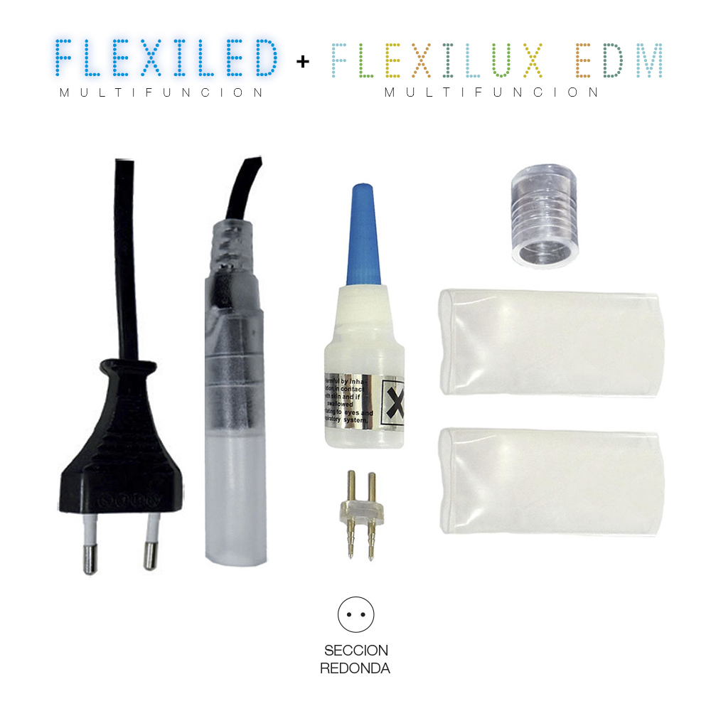 Alimentador-conetor Para Tubo Flexilux/flexiled