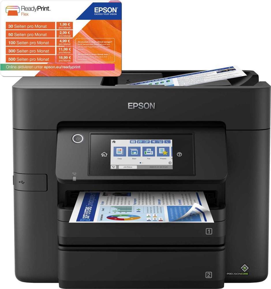 Impressora Epson C11cj05402 22 Ppm Wifi Fax Preto 