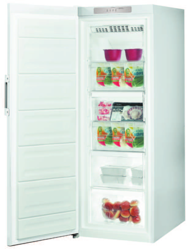 Congelador Indesit UI6 F1T W1 Branco (167 x 60 cm)