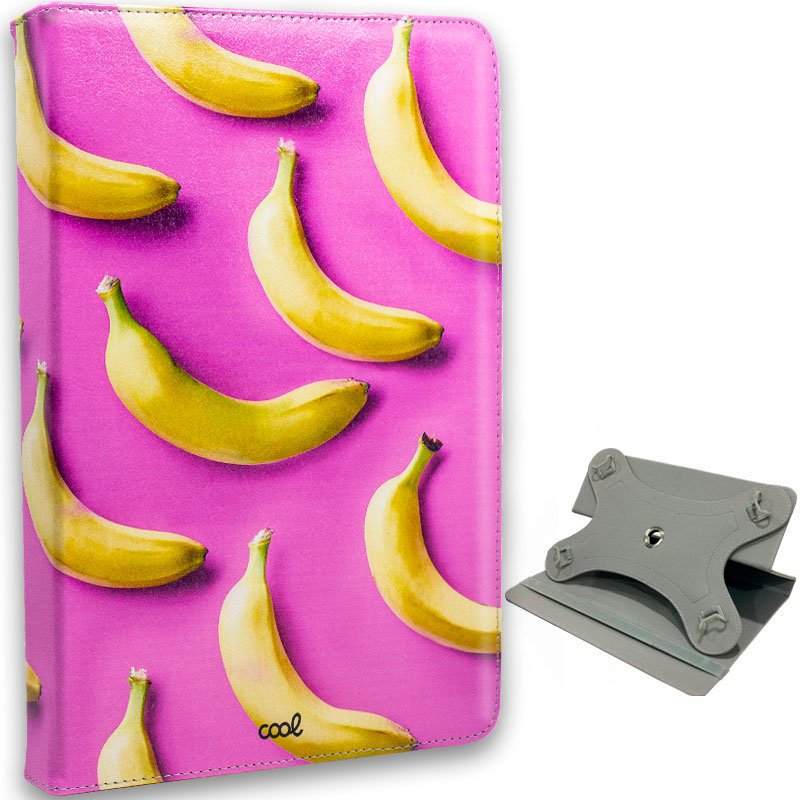 Capa Cool Ebook Tablet 9,7 - 10,5 Polegadas Universal Cartoon Bananas