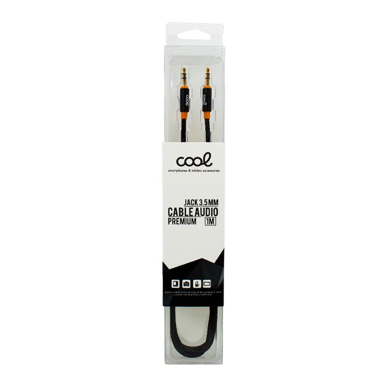 Cabo Jack 3.5 Mm A Jack 3.5 Mm Audio-audio Nylon .