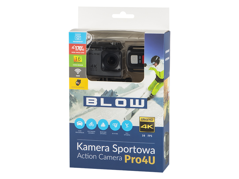 *blow Rejestrator Action  Camera Pro4u 4k Wifi