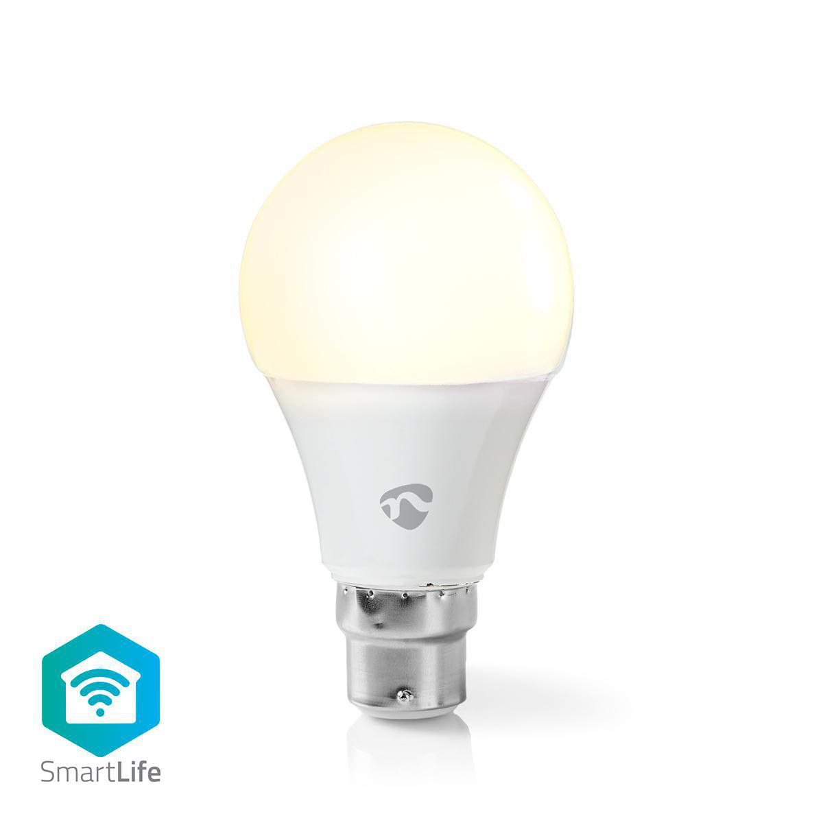 Lâmpada LED Smart Wi-Fi E22 9w Branco Quente