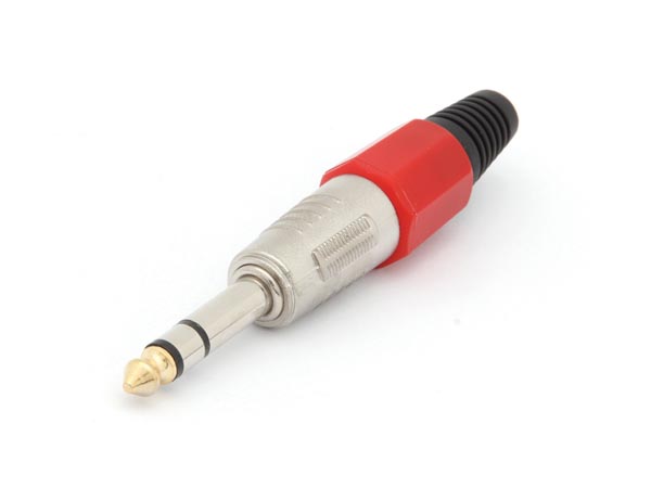 Conector Jack Macho 6.35mm Professional - Stereo
