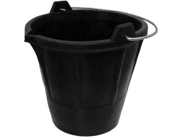 Taliaplast - Masonry Bucket - 12 L - Rubber - With Spout