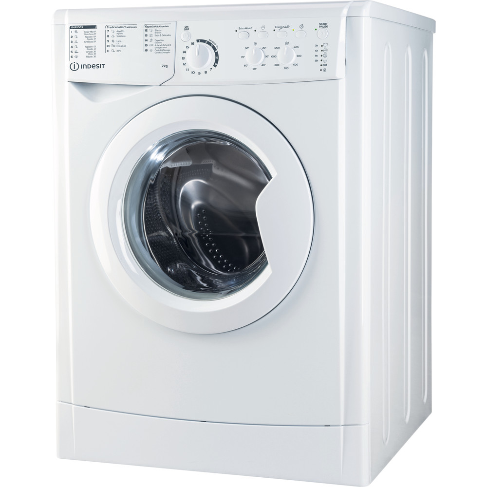 Máquina de lavar Indesit EWC71252WSPTN Branco 7kg